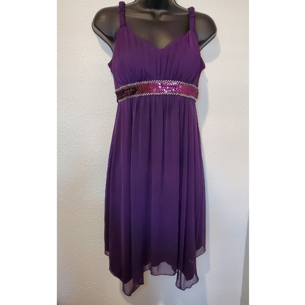 Enfocus Studio | Purple flowy dress